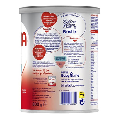NIDINA 1 Leche de Iniciación para Lactantes 800g-2