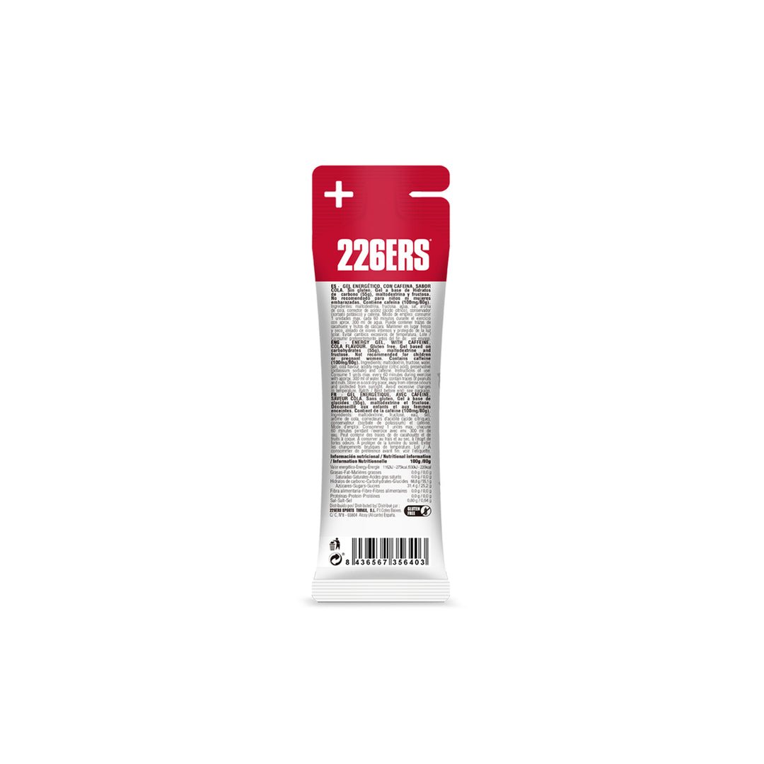 226ERS High Fructose Gel Caffeine Cola 80g