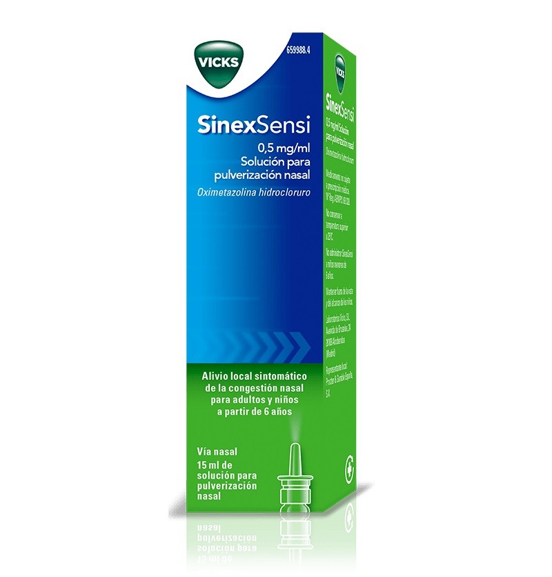 VICKS NasalVicks 0.5mg/ml Solución para Pulverización Nasal 15ml-3
