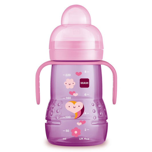 MAM Trainer Learning Cup Biberon 220 ml Rose