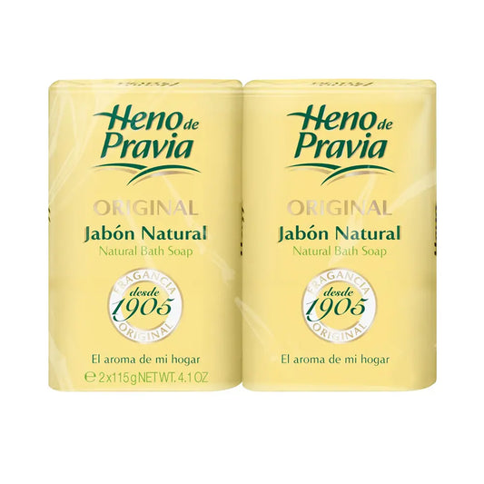 Heno De Pravia Original Jabón Natural Pack 2x115g