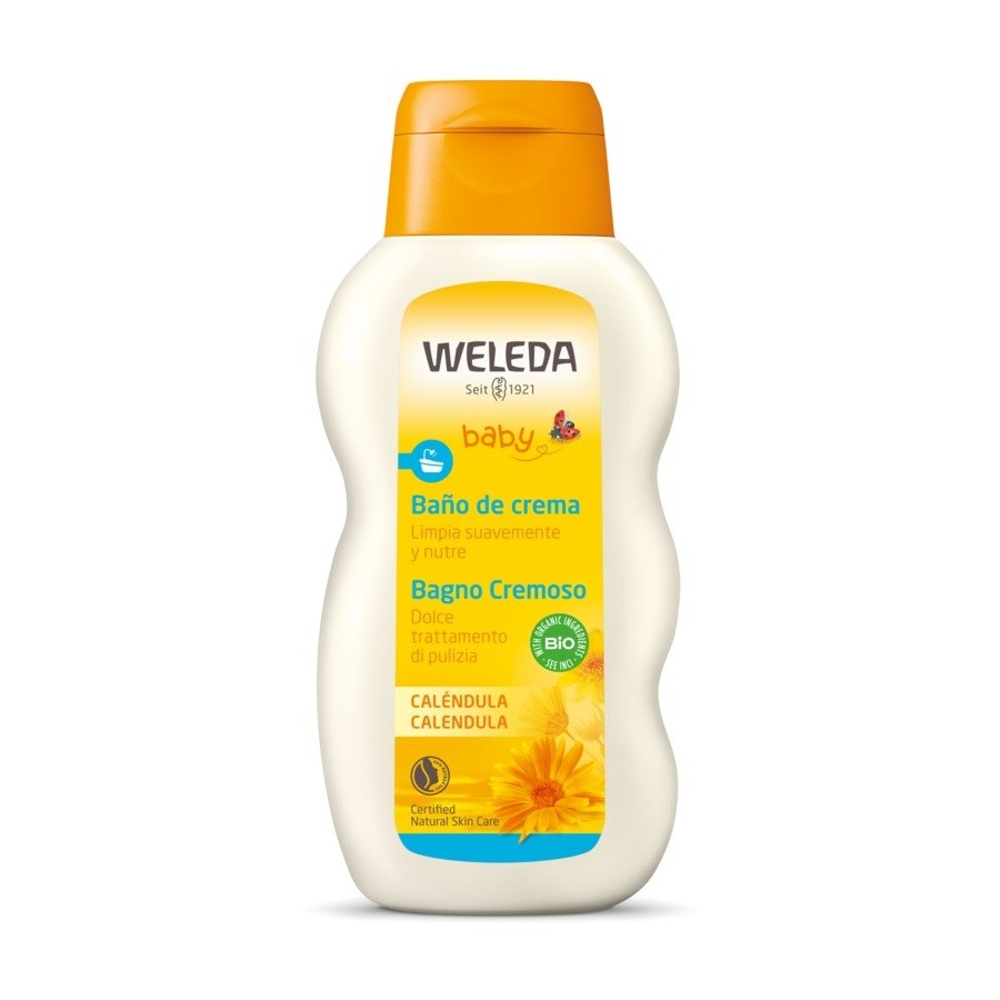WELEDA Crema de Baño de Caléndula Bebé 200ml-1