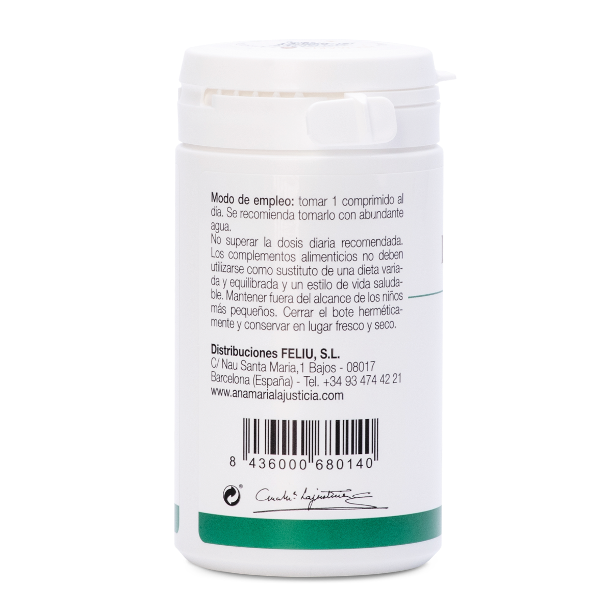 Ana María Lajusticia Algas 104 Comprimidos