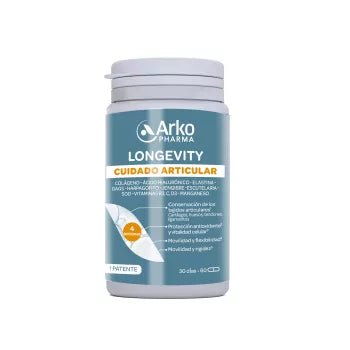 Arkopharma Longevity joint support capsules with collagen and hyaluronic acid 60 caps