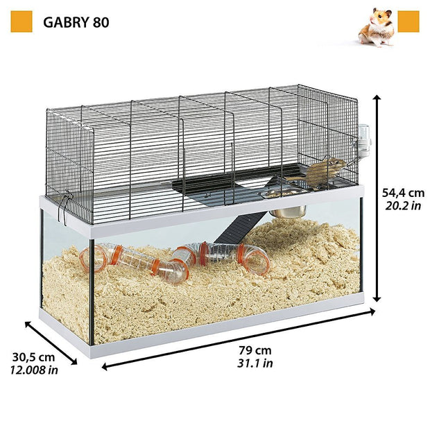 Ferplast Gabry 80 Gabbia per Roditori 15000g