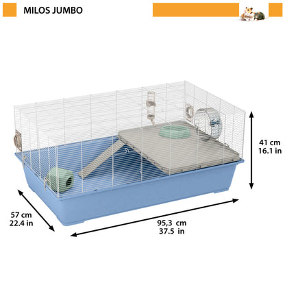 Ferplast Milos Jumbo Gabbia per cavie e topi 1 pz