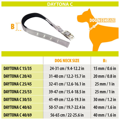 Ferplast Collare Daytona C15 Nylon Azul 27-35cm