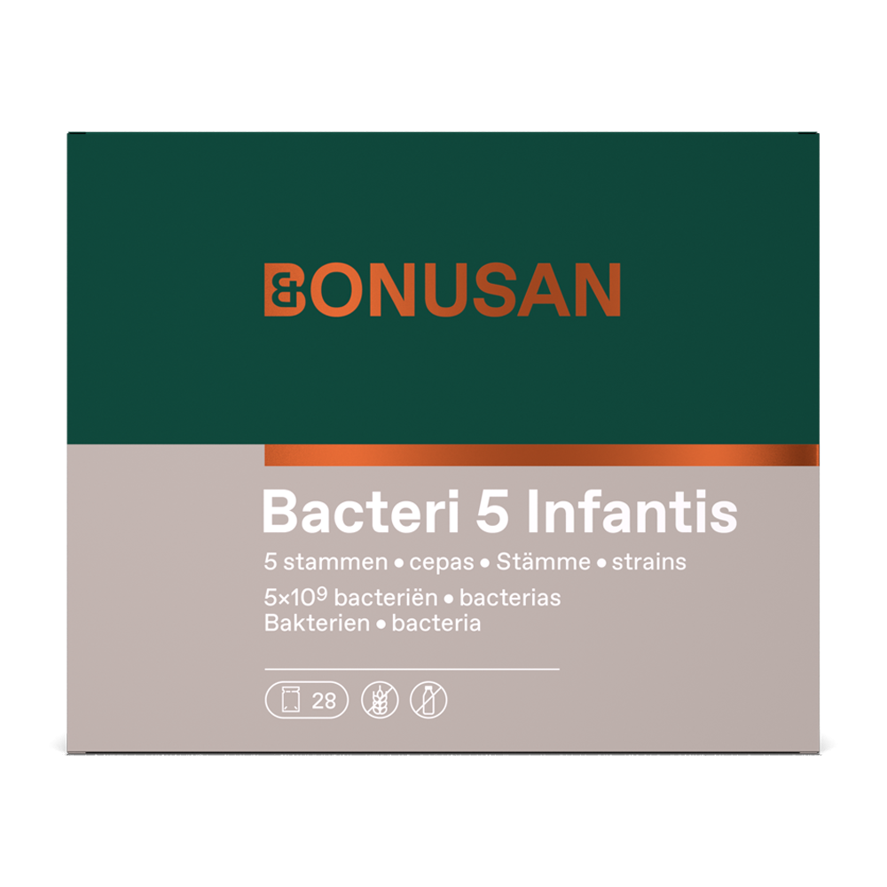 Bonusan Bacteri 5 Infantis Duplo 2x28 Sachês