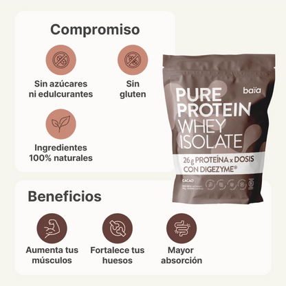 Baia Food Pure Protein Whey Isolat Kakao 750 g