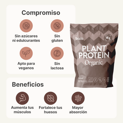 Baia Food Plant Protein Cacao 750g
