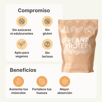 Baia Food Plant Protein Vainilla 750g