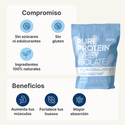 Baia Food Pure Protein Whey Isolate Neutral 750 g