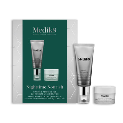 Medik8 Nighttime Nourish: Crystal Retinal 3 30 ml + Advanced Night Restore 12,5 ml