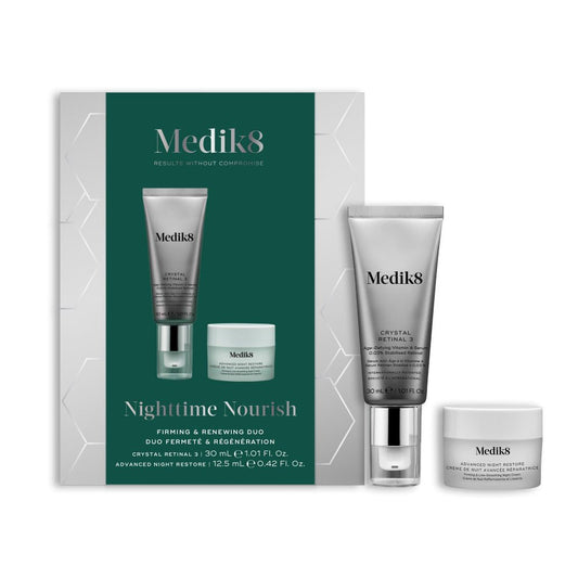 Medik8 Nighttime Nourish: Crystal Retinal 3 30 ml + Advanced Night Restore 12,5 ml