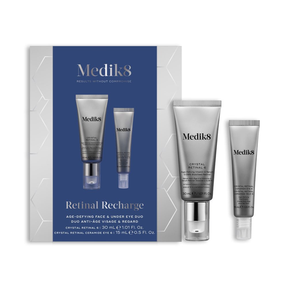 Medik8 Retinal Recharge: Crystal Retinal 6 30 ml + Crystal Retinal Ceramide Eye 6 15 ml