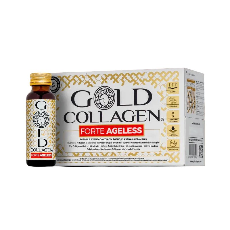 Gold Collagen Forte Ageless 10 frascos 50 ml