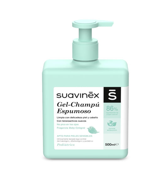 SUAVINEX Gel Champú Espumoso 500ml-1