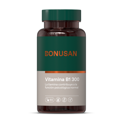 Bonusan Vitamin B1 (Thiamin Hcl) 300 Mg 60 Capsules
