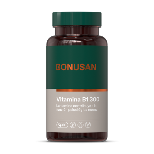 Bonusan Vitamin B1 (Thiamin Hcl) 300 Mg 60 Capsules