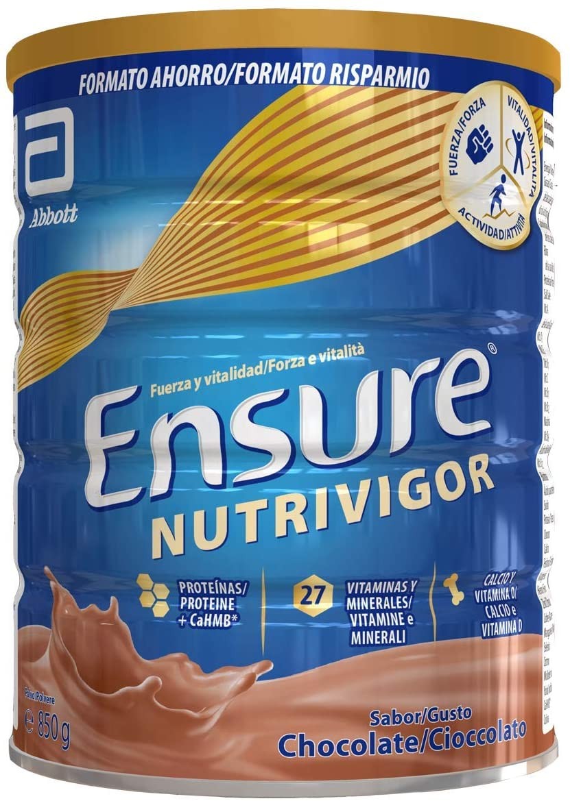 ENSURE NutriVigor Chocolate Polvo 850gr-1