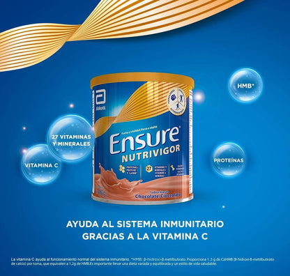 ENSURE NutriVigor Chocolate Polvo 400gr-2