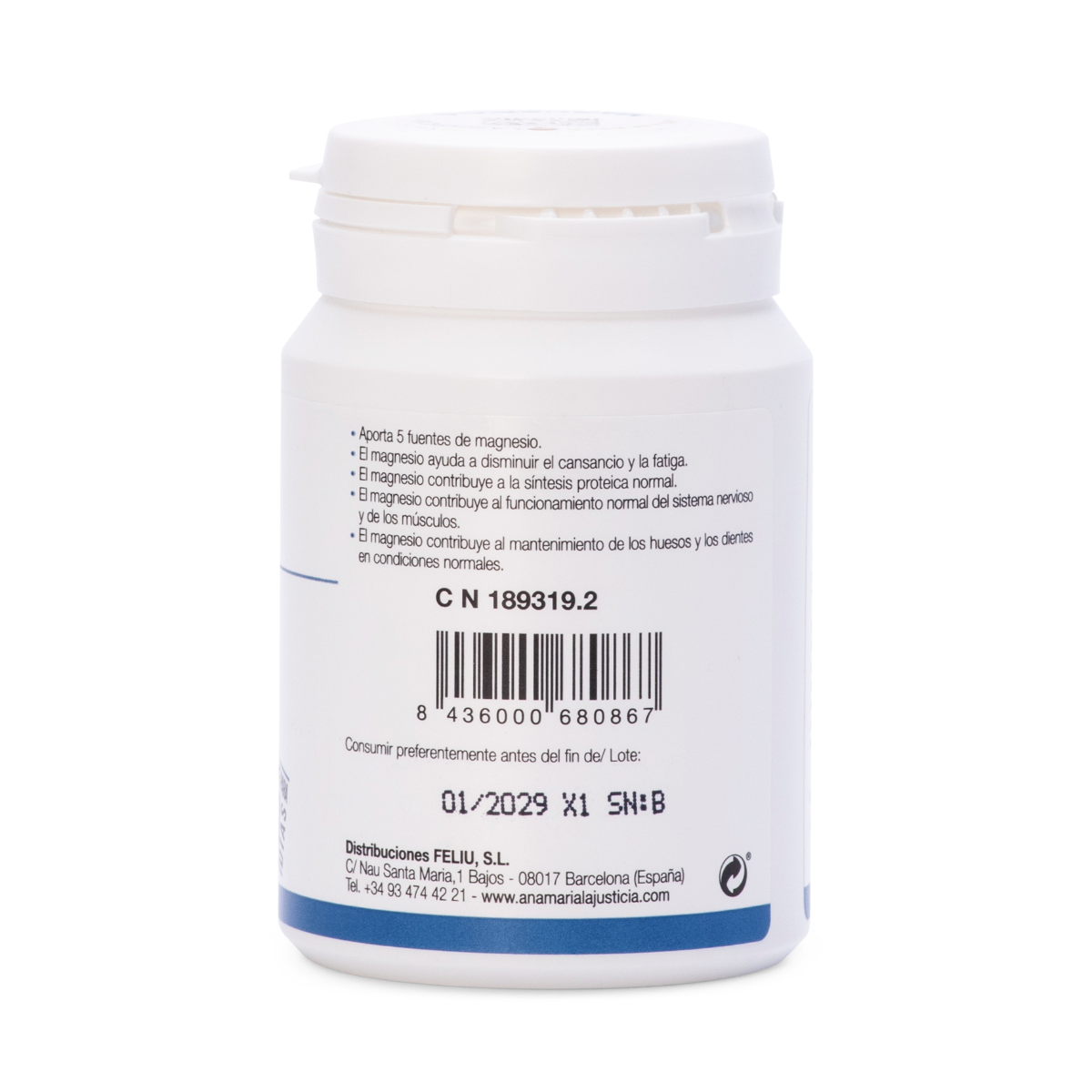 Lajusticia Total Magnesium 5 Sali 100 compresse