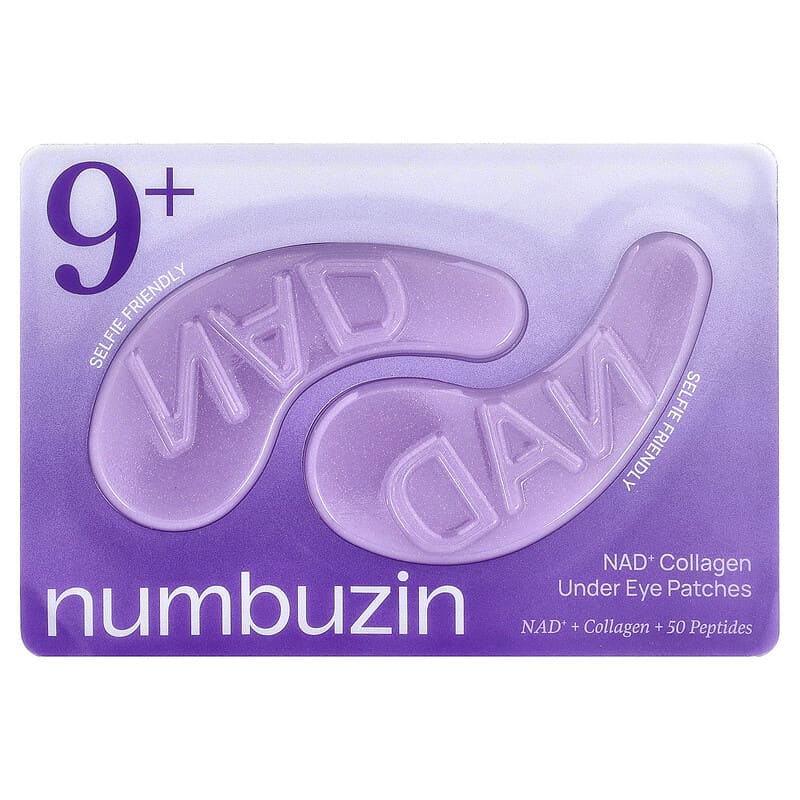 Numbuzin No.9 NAD+ Patchs Yeux Anti-Âge – 5 paires