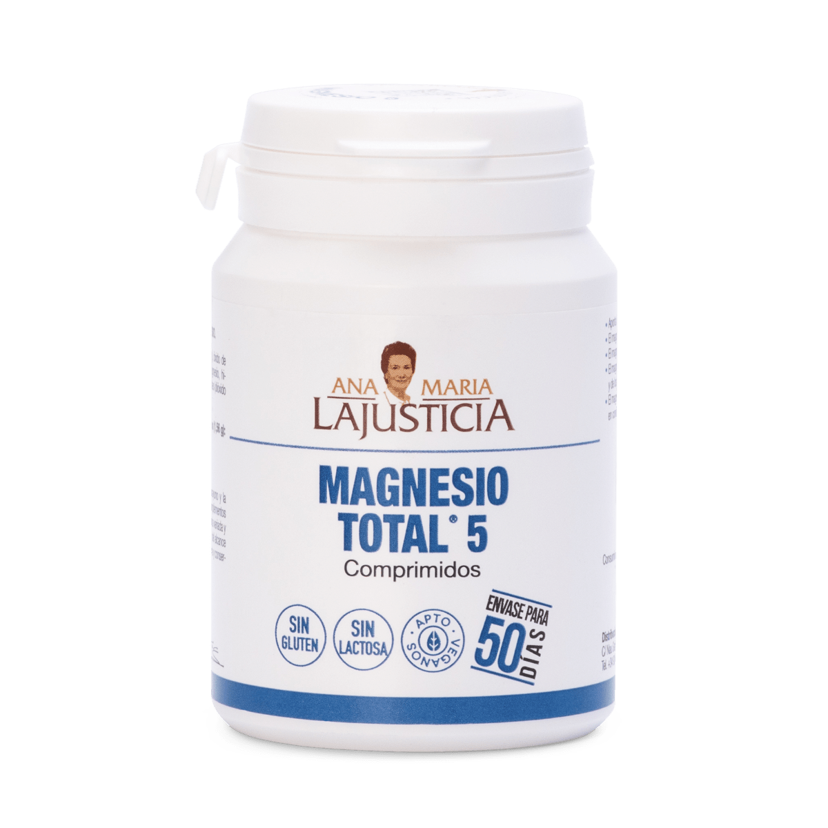 Ana María Lajusticia Magnesio Total 5 Sales Duplo 2x100 Comprimidos