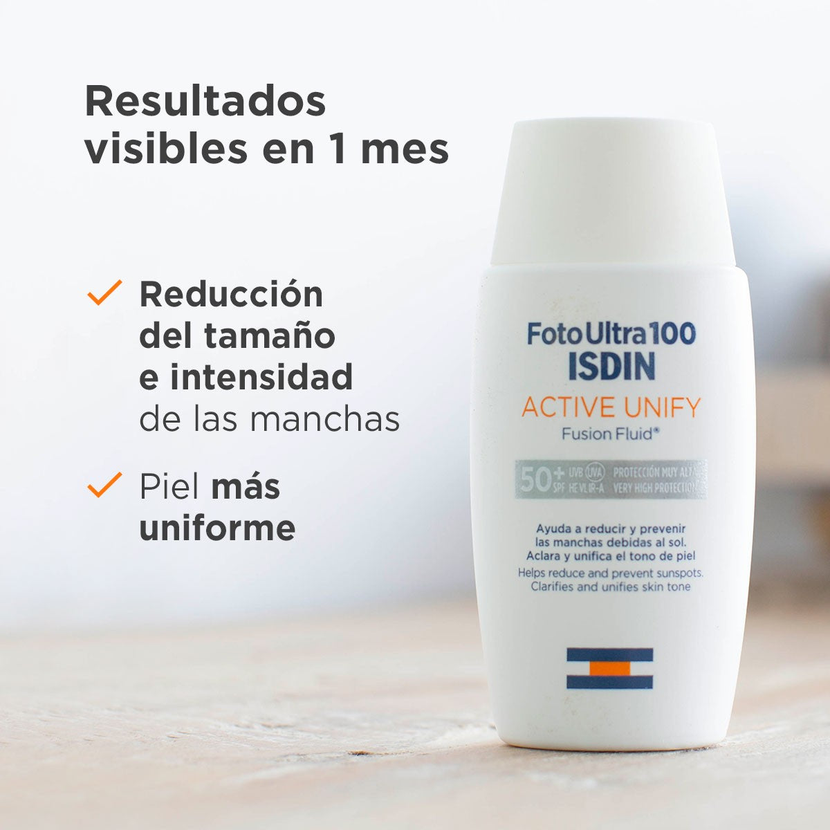ISDIN Fotoultra 100 Active Unify Despigmentante (SPF 50+) 50ml-5