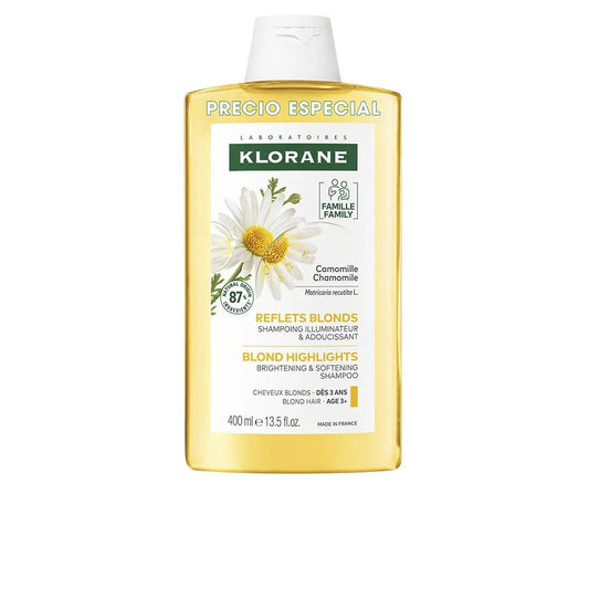 Klorane Camomila Champú Reflejos Rubios 400 ml