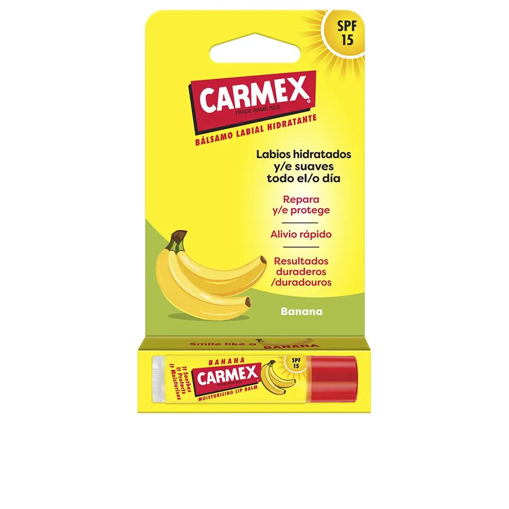 Carmex Bálsamo Labial SPF15 Click Stick Banana 4,25g