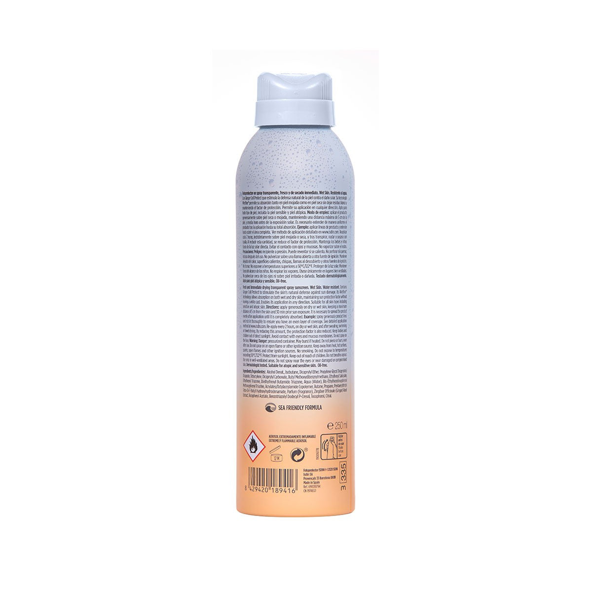 ISDIN Fotoprotector Transparente Spray Wet Skin SPF 50+ 250ml-2