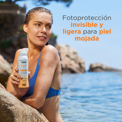ISDIN Fotoprotector Transparente Spray Wet Skin SPF 50+ 250ml-6