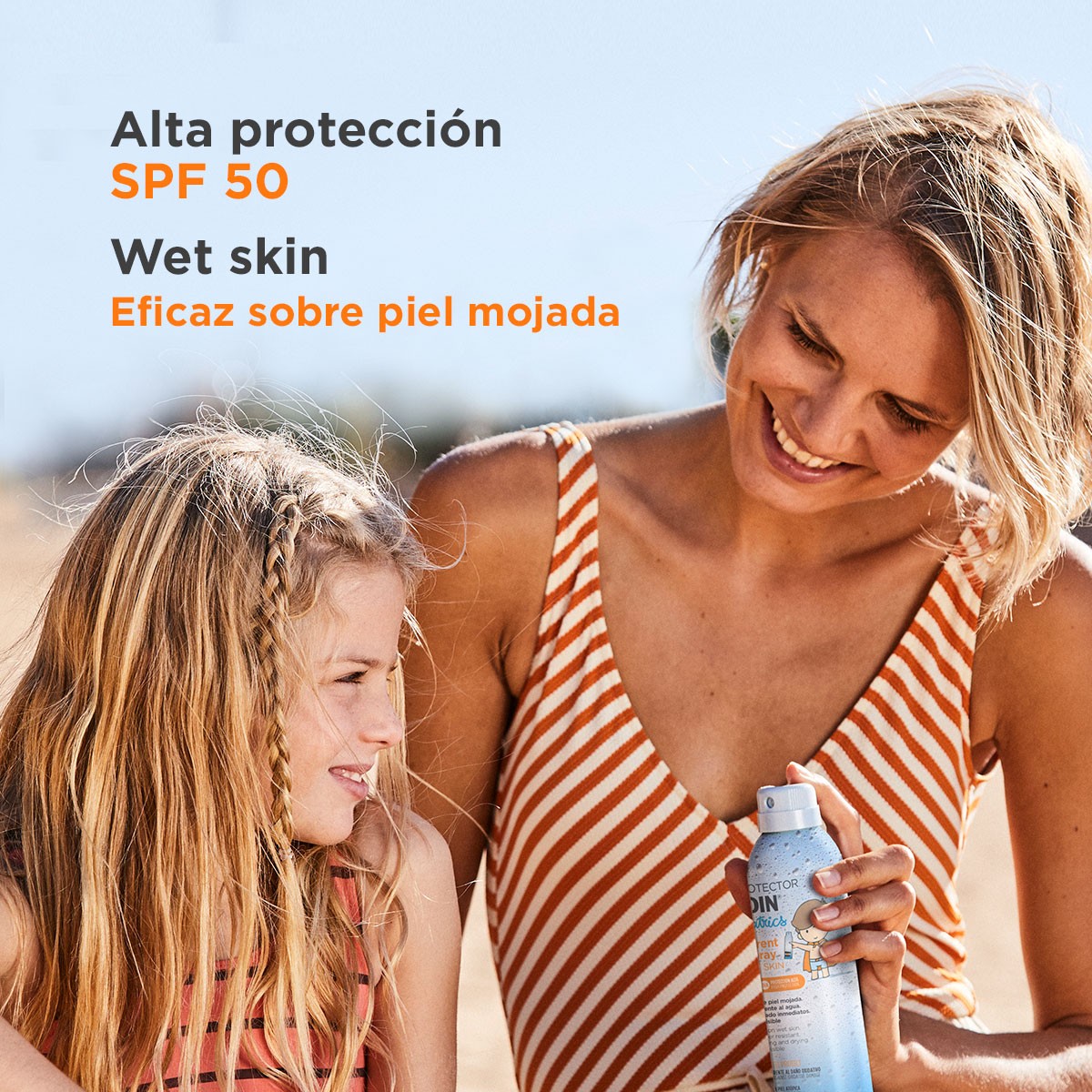 ISDIN Fotoprotector Transparent Spray Wet Skin Pediatrics SPF 50+ 250m-3
