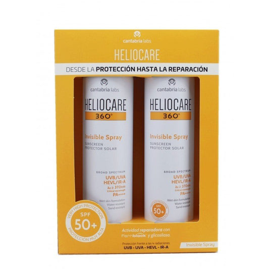 HELIOCARE 360º DUPLO Spray Invisible SPF50 (2x200ml)-1