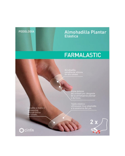 FARMALASTIC Coussin Élastique Taille Moyenne 2 Unités