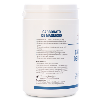 Ana María Lajusticia Carbonato de Magnésio 130 g