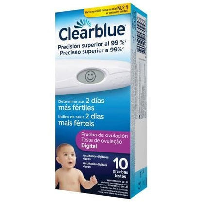 Clearblue Test di Ovulazione Digitale 10 Strisce