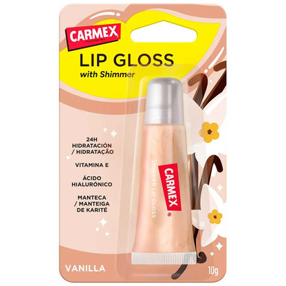 Carmex Lip Gloss Hidratante Vainilla Ácido Hialurónico 10g