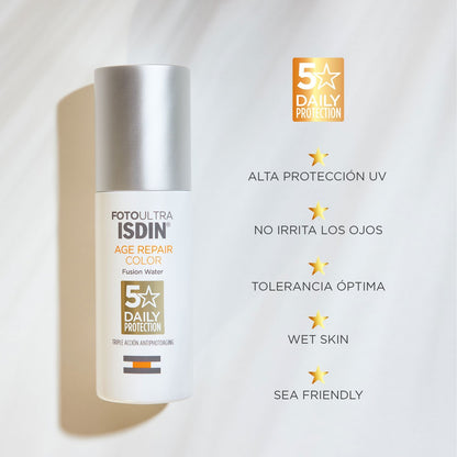 ISDIN FotoUltra Age Repair Fusion Water Color SPF 50+ (50ml)-3