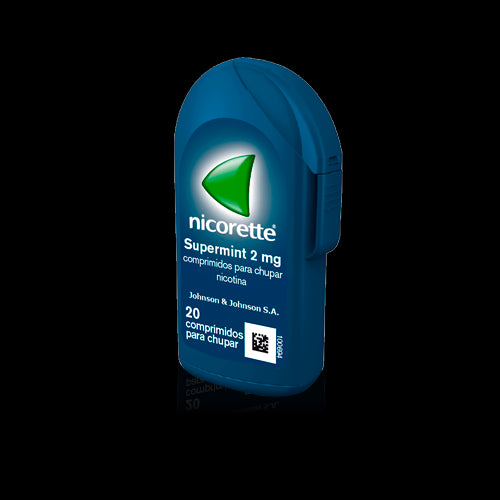NICORETTE Supermint 2mg 20 Comprimidos para Chupar-1