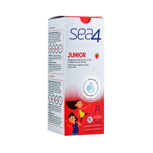 SEA4 Colutorio Infantil Sabor Fresa 500ml-1