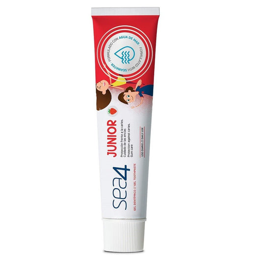 SEA4 Pasta Dental Junior Sabor Fresa 75ml-1