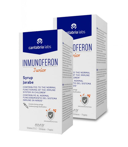 INMUNOFERON Junior Jarabe DUPLO 2x150ml-2