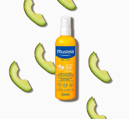 MUSTELA Spray Solaire Bébé et Enfant SPF 50 (200ml)