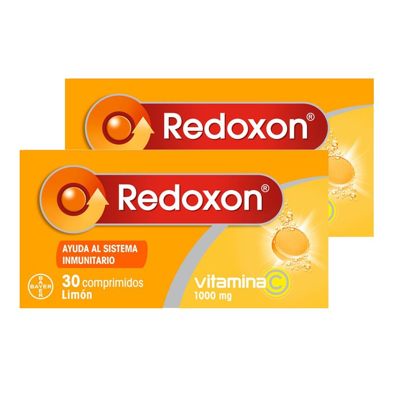 REDOXON Vitamina C Limón DUPLO 2x30 Comprimidos Efervescentes-1