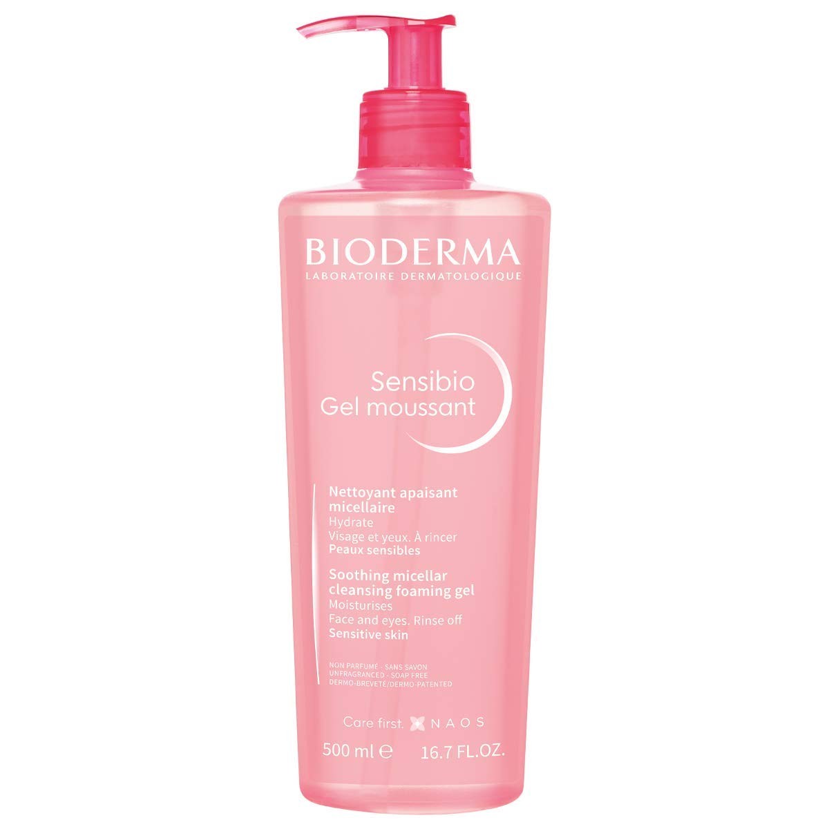 BIODERMA Sensibio Gel Moussant Micelar 500ml-1