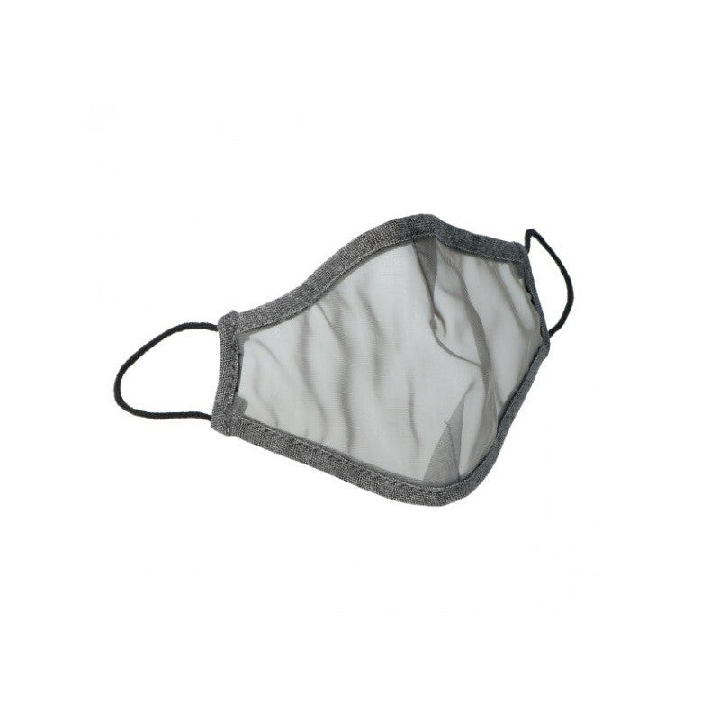 Mascarilla Transparente Homologada Reutilizable Niños (7-12 años) Color Gris 1 Mascarilla - INCA-2