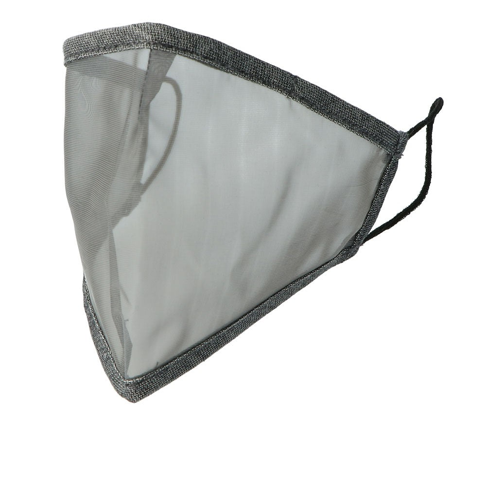 Mascarilla Transparente Homologada Reutilizable Niños (7-12 años) Color Gris 1 Mascarilla - INCA-4