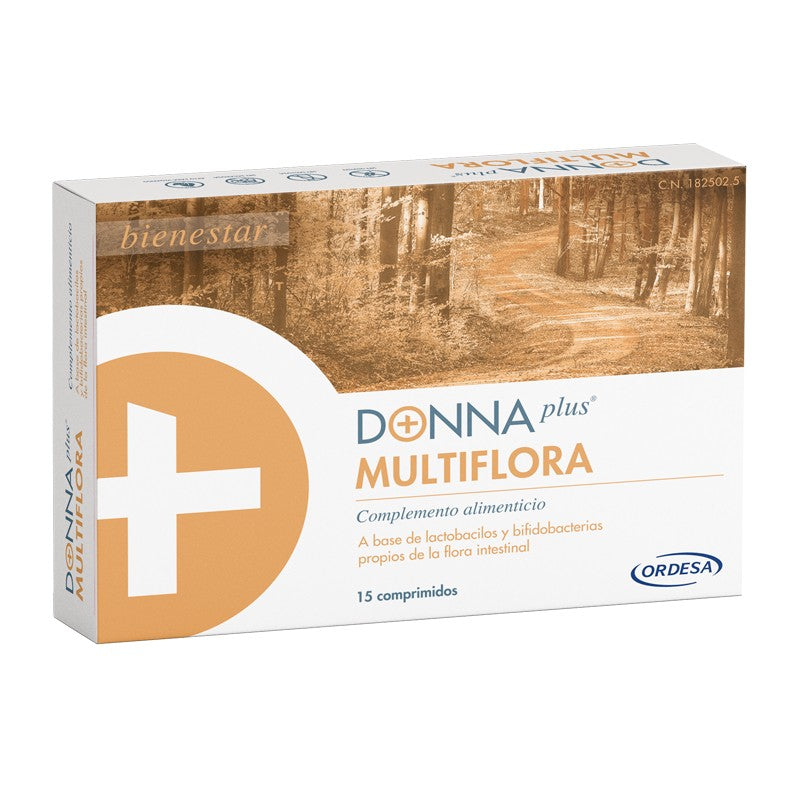 DONNA PLUS Multiflora 15 comprimidos-1